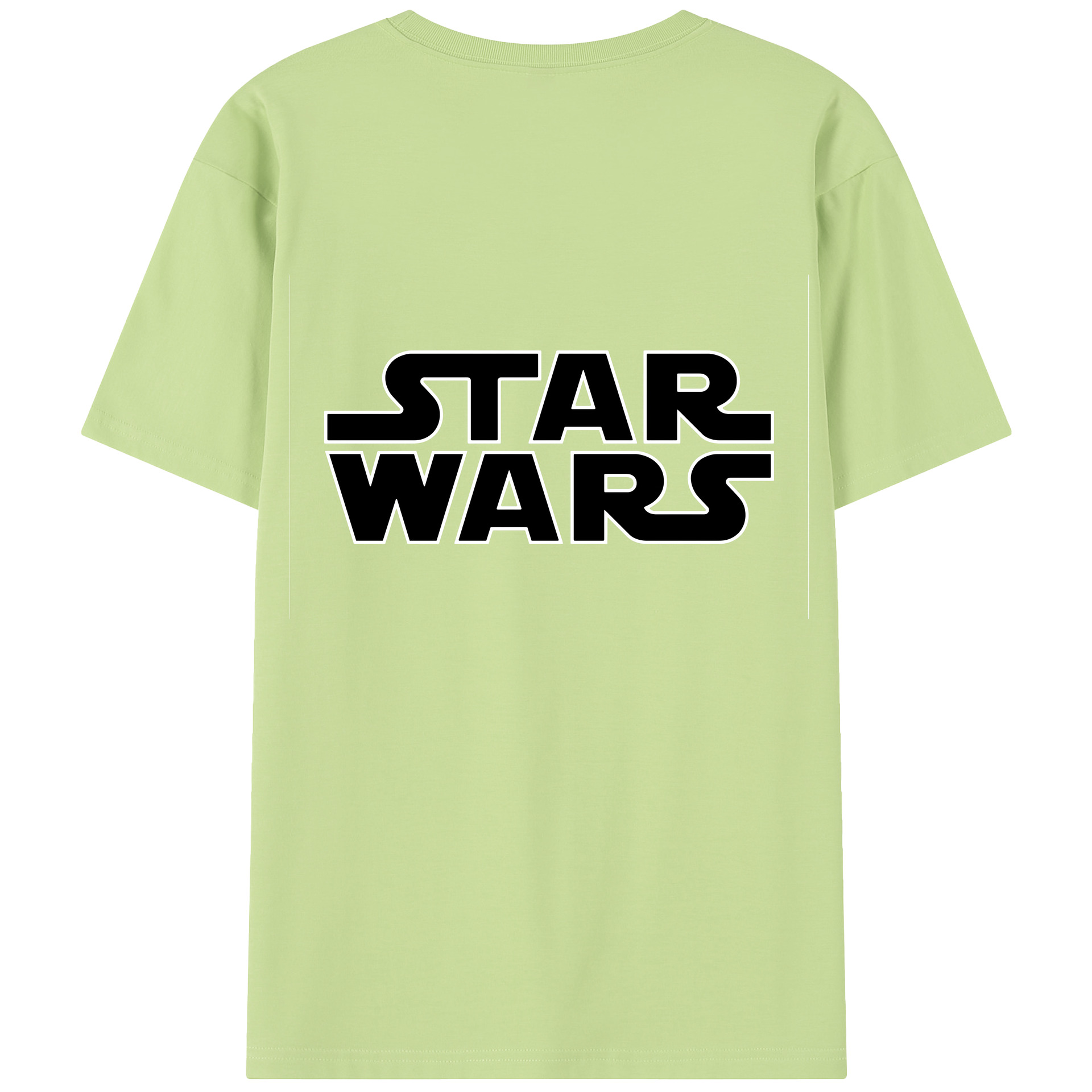 （画像用） スター・ウォーズ Star Wars 綿100％半袖Tシャツ（背面プリント）